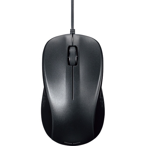 ＴＡＮＯＳＥＥ　サンワサプライ　有線光学式マウス（抗菌タイプ）　ブラック　ＭＡ－ＴＭＲ７ＢＫ　１個1